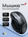 Мышь беспроводная Genius Ergo 8200S 1200 dpi USB-ресивер, Iron Grey