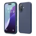 Elago силиконовый чехол для iPhone 16, Soft silicone (Liquid) Jean Indigo