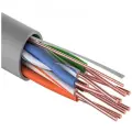 Кабель REXANT UTP 4PR 24AWG, CU , CAT5e, 100 МГц, PVC, серый, бухта 25 м 01-0043-25