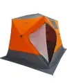 Палатка CW 240х240 см, для зимней рыбалки, трехслойная, оранжевая
