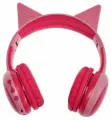 Беспроводные детские наушники Perfeo BT KIDS, Bluetooth 5.0, накладные, микрофон, 300 мАч, розовые.