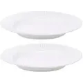 Набор из двух тарелок обеденных, сервировочных белого цвета из коллекции Edge, 26см, Tkano, TK22-TW_PL0014