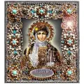 Набор для вышивания Образа в каменьях #77-и-02 Святая Ольга, Вышивка бисером, 14.5 x 16.5 см