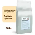 Сухой корм Для самых преданных для взрослых кошек лосось рис 10кг
