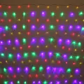 Гирлянда для дома сетка ш2,0* в1,5 м 240 ламп LED, прозр. пров, 8 реж, IP-20, Мультицвет (возможность соединения)