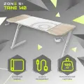 Компьютерный стол ZONE 51 Trine 140 Wood/White (Z51-T4N-WD)