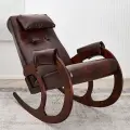 Кресло-качалка для дачи и дома (Экокожа)