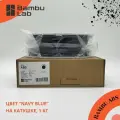 Филамент Bambu Lab ABS Navy Blue (тёмно-синий) (40602) / Пластик для 3D-принтера , на катушке 1кг , RFID оригинал