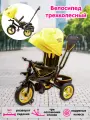 Велосипед трехколесный детский ТМ Safari trike, желтый