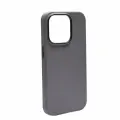 Чехол с MagSafe для iPhone 15 Pro MAG NOBLE COLLECTION кожаный Soft touch — Titanium Grey