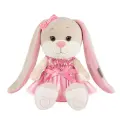 Мягкая Игрушка Jack&Lin Зайка Лин в Розовом Платье с Пайетками 20 см в коробке