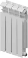 Радиатор биметаллический Rifar EcoBuild 500 мм 4 секции 1 боковое подключение белый