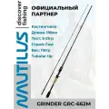 Удилище спиннинговое Nautilus Grinder 198см 5-21гр / кастинговое / для ловли твичинговой проводкой / воблеров-минноу