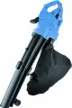 Воздуходувка LUX-TOOLS E-LS-3000/35, электрическая, мощность 3000Вт, синяя