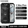 Смартфон DOOGEE V Max Plus 16/512Gb, Чёрный (Obsidian Black) ф51