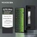 MCHOSE G75 Pro Игровая клавиатура беспроводная-Matcha latte shaft V2, светло-зеленый