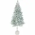 Ель искусственная Царь Елка Камчатская Особая заснеженная 190 см