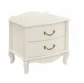 Тумбочка прикроватная Джульетта 2 ящ. (молочный дуб ) Вис