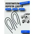 Уплотнители двери нижние (порогов) Калина, Гранта, Датсун / УралЭластоТехника