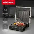 Гриль электрический редмонд SteakMaster RGM-M821, 3 в 1: гриль, духовка, барбекью, съемные антипригарные панели