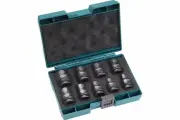 Набор ударных торцовых головок 1/2, 8-24 мм, 9 шт Makita E-16564