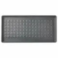 BAGGMUCK Коврик для обуви IKEA, для дома/улицы серый 71x35 см (10379586)