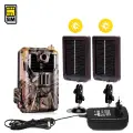 Комплект: фотоловушка 3G/4G для охоты с 2-мя солнечными батареями Филин HC-900LTE-4G (Orig) (E2218EU) и «SP-06»