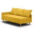Кушетка WESTENY ART-313 левая 195x94x62, 90x190, 1 место, желтый велюр