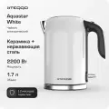 Чайник электрический Teqqo Aquastar White, белого цвета, 1,7 литра