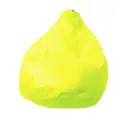 F78 Кресло мешок SUPER BIG Желтый Неон 5XL Oxford, съемный чехол