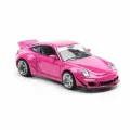 Машинка коллекционная POPRACE 1/64 RWB 997 PINK Diecast Scale Model Car