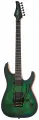 Электрогитара Schecter C-6 PRO FR AQB, 6-струнная, 24 лада, корпус: красное дерево