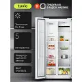 Холодильник с морозильной камерой слева, инвертором и No Frost Tuvio FFS27MNWI21, внутренний дисплей, 450 л, белый