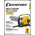 Мотобур бензиновый без шнека / бензобур CHAMPION артикул AG452A
