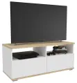 Тумба под телевизор Джаз ТВ-4 Дуб сонома/Белый