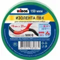 Изолента Unibob ПВХ зеленая 19 мм 20 м 10шт