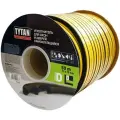 Уплотнитель для окон и дверей самоклеящийся TYTAN Professional D-профиль 12х10мм , 50м черный