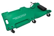 Лежак пластиковый ROCKFORCE, подкатной на 6-ти колесах, 150 кг