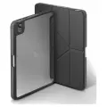 Чехол Uniq Moven Anti-microbial для iPad Mini 7 (2024) / 6 (2021) с отсеком для стилуса, серый