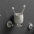 Стакан для зубных щеток WESS Magnifique настенный хром