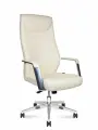 Norden Кресло для руководителя Harvard ivory алюминиевая база / бежавая экокожа