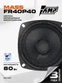 Акустика эстрадная AMP MASS FR40P40 / Колонки автомобильные 10 см / Комплект 2 динамика /