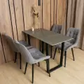 Стол кухонный Mesa Design Base, керамический гранит, 120 см х 60 см х 75 см