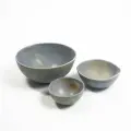 Набор керамических мисок Простые Вещи, дымчатые, подходят для СВЧ и микроволновки, 3 шт