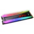 256 ГБ SSD M.2 накопитель A-DATA XPG Spectrix S40G RGB (AS40G-256GT-C) - PCI-E 3. x x4, чтение - 3500 Мбайт/сек, запись - 1200 Мбайт/сек, 3D NAND, 3 бит TLC, NVM Express