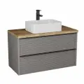 Тумба Torno 105 капучино под накладной умывальник