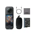 Экшн-камера Insta360 X5, водонепроницаемая, 360° 8К, 72 МП, 4К60 fps, HDR