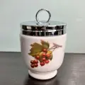 Кодлер Royal Worcester Фрукты, фарфор, для 2 яиц, винтаж, Англия
