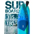Надувная SUP-доска Funwater 83 см для активного отдыха на воде прочная, устойчивая и удобная
