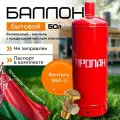Баллон газовый NOVOGAS 50л с вентилем ВБК-2 с предохранительным клапаном,(производство Беларусь)/ГОСТ 15860-84/Пустой без газа
